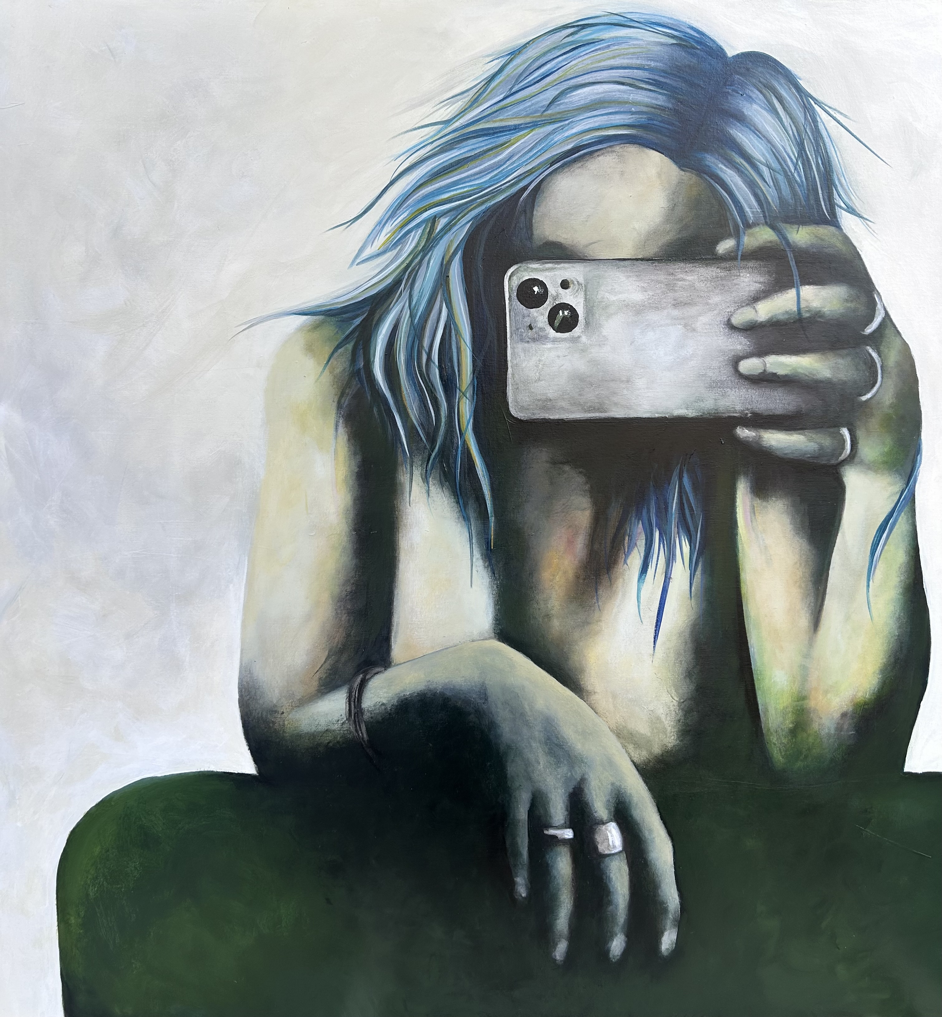 Solitude et velours vert 