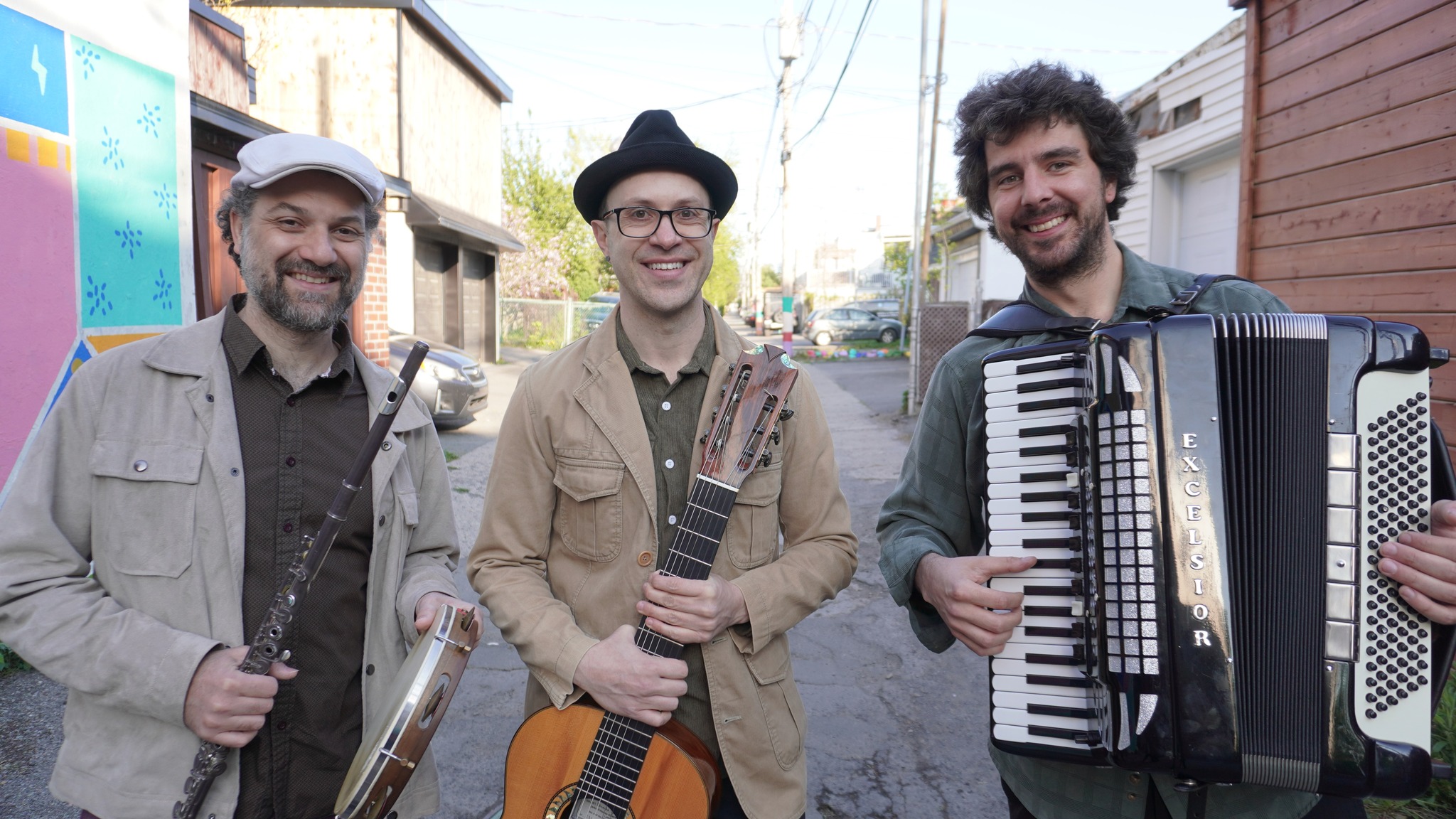Photo 1 — Gabriel Schwartz · Trio Choro de Quintal